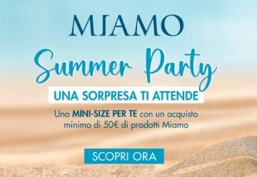 Una minisize Miamo in regalo per te! - OFFERTA TERMINATA