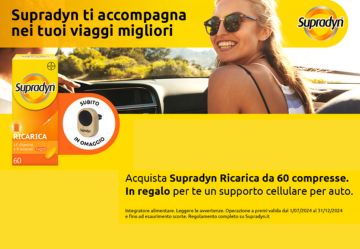 Supradyn ti regala un reggi cellulare! - PROMOZIONE TERMINATA