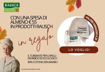 Turbante per capelli in regalo! - PROMOZIONE TERMINATA