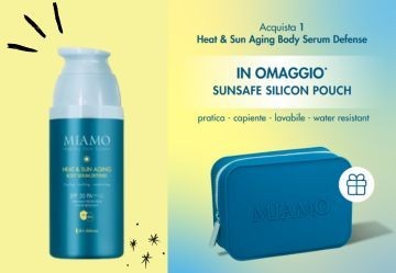 In omaggio Sun Safe Silicon Pouch Miamo!