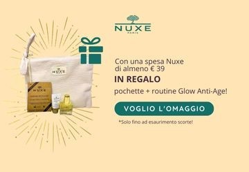 Pochette + omaggi Nuxe IN REGALO! - PROMOZIONE TERMINATA