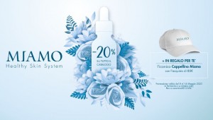 Acquista almeno € 80 di prodotti Miamo in regalo l'iconico cappellino