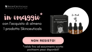 In omaggio il kit di maschere in tessuto Skinceuticals