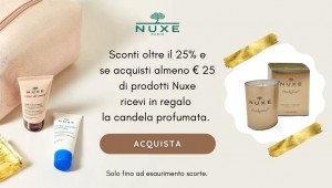 Candela profumata Nuxe in regalo! - PROMOZIONE TERMINATA